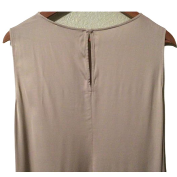 FABIANA Filippi Sleeveless Maxi Slip Dress XL 16 48 Made in Italy - Picture 9 of 13